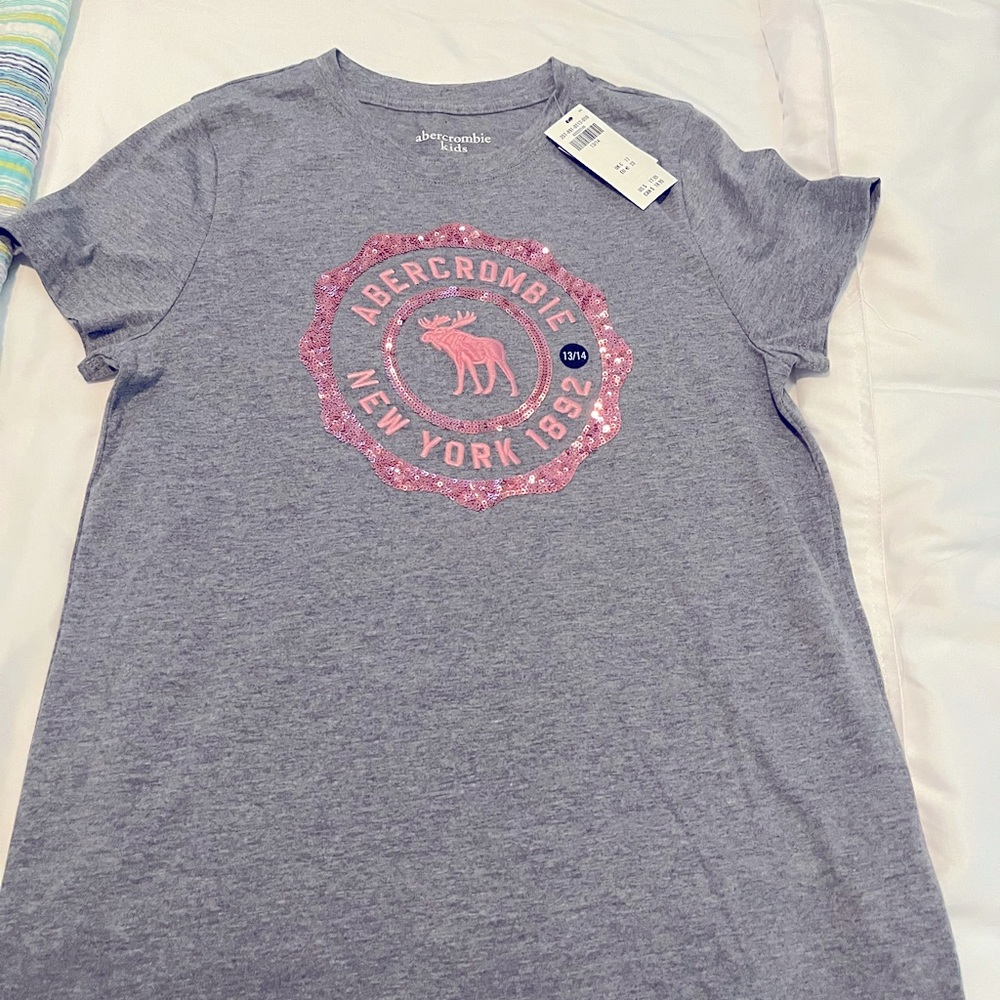NWT ABERCROMBIE GIRLS T SHIRT